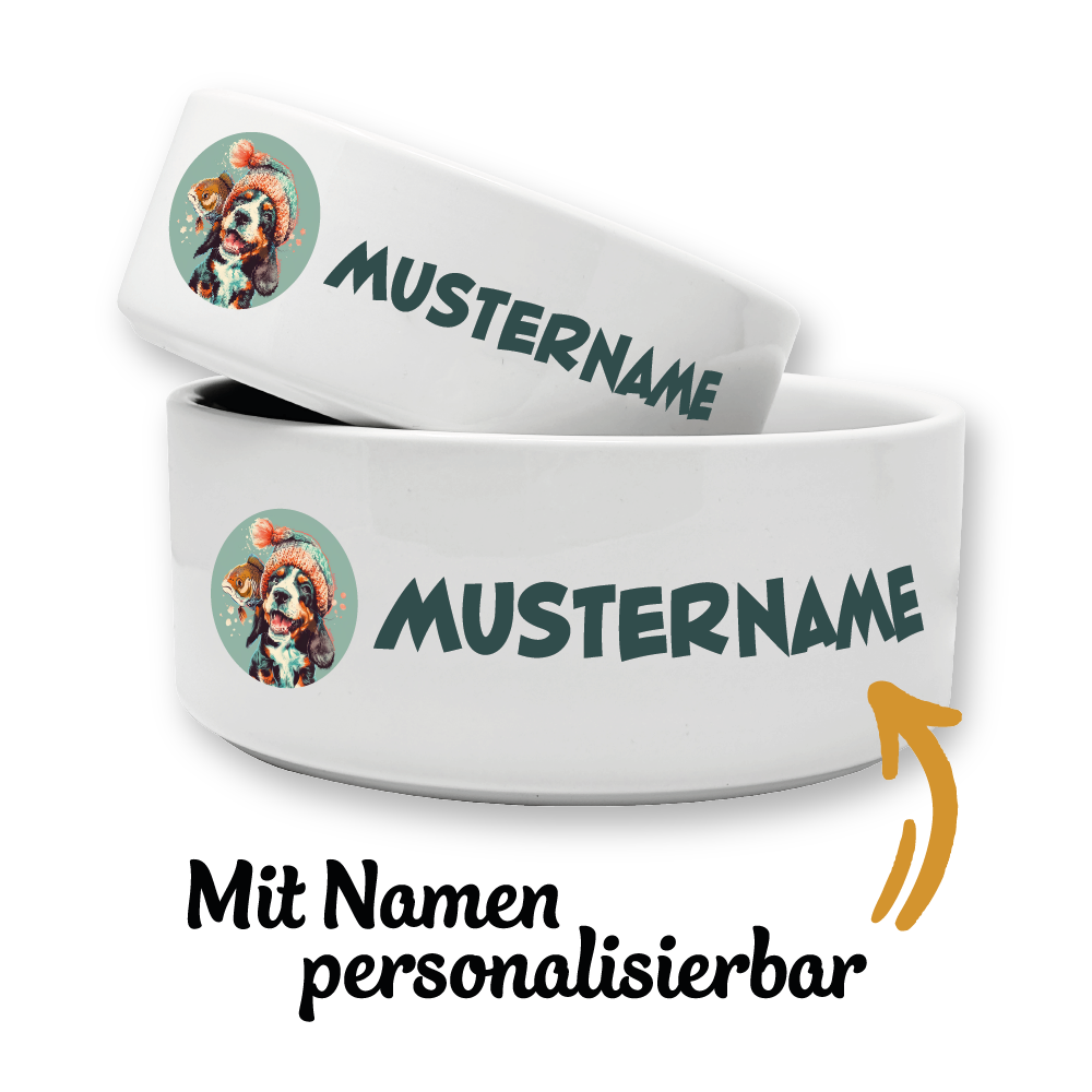 Personalisierbarer "Frieda" Futternapf