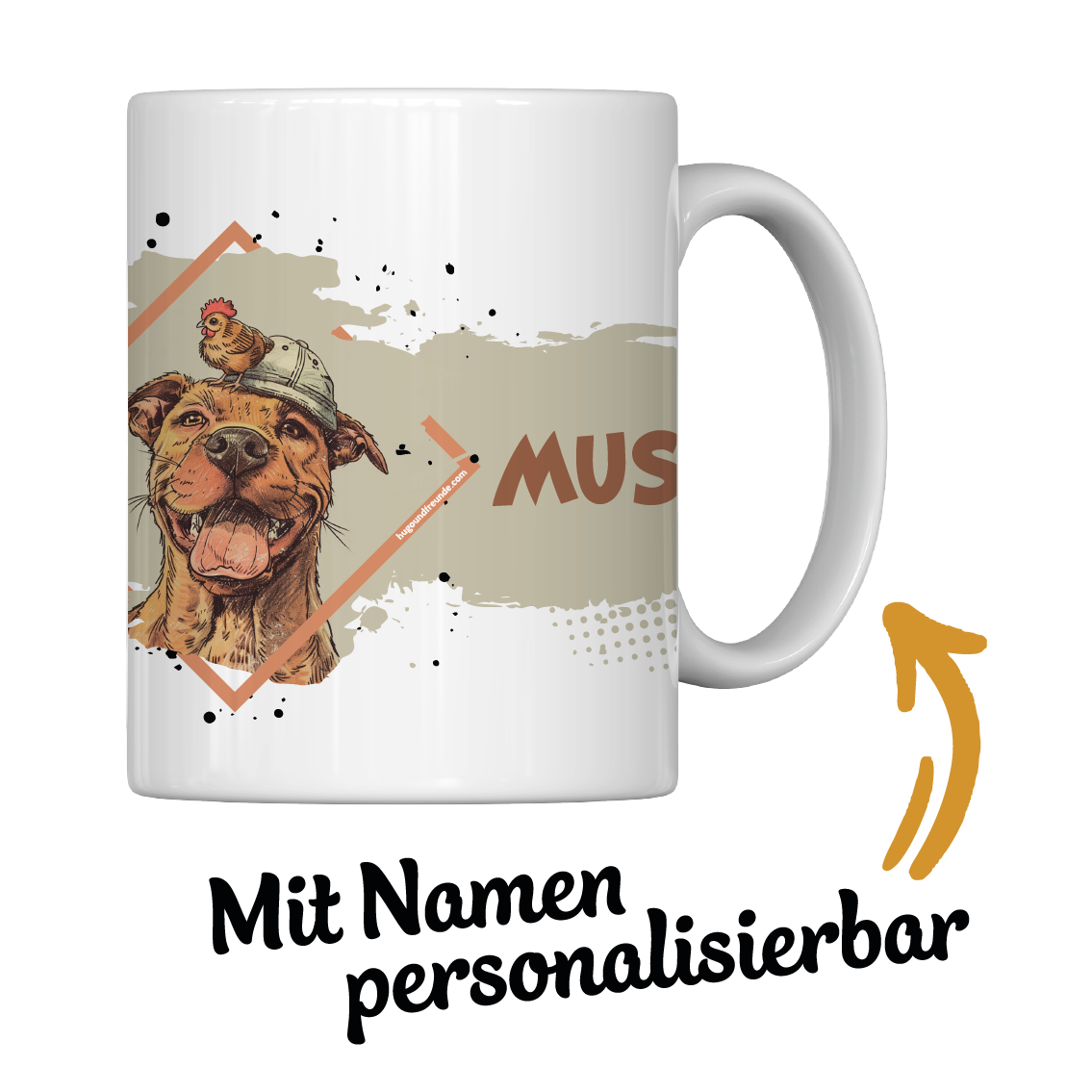 Personalisierbare "Milo" Tasse