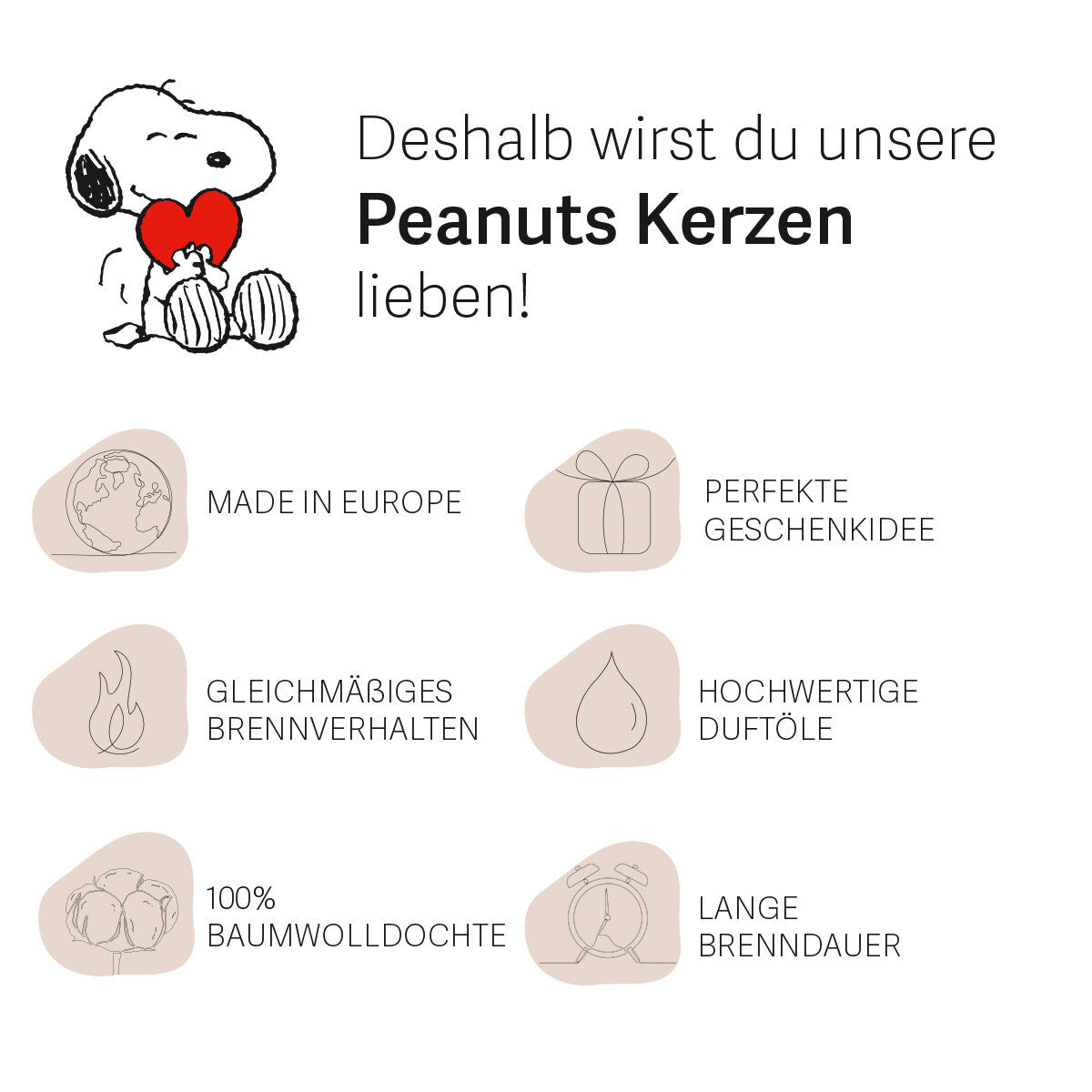Peanuts Best Dog Mom | Duftkerze