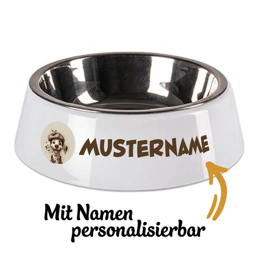 Personalisierbarer "Murphy" Hundenapf mit Einsatz