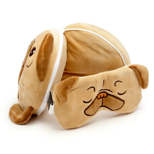 Mops Augenmaskekissen