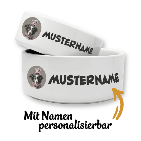 Personalisierbarer "Einstein" Futternapf