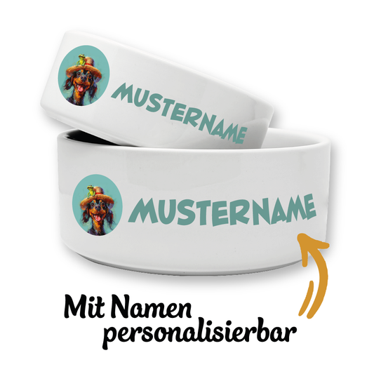 Personalisierbarer "Fritz" Futternapf