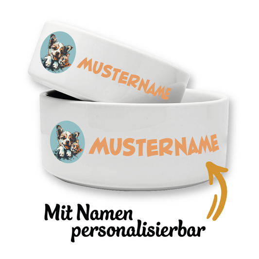 Personalisierbarer "Gretl" Futternapf
