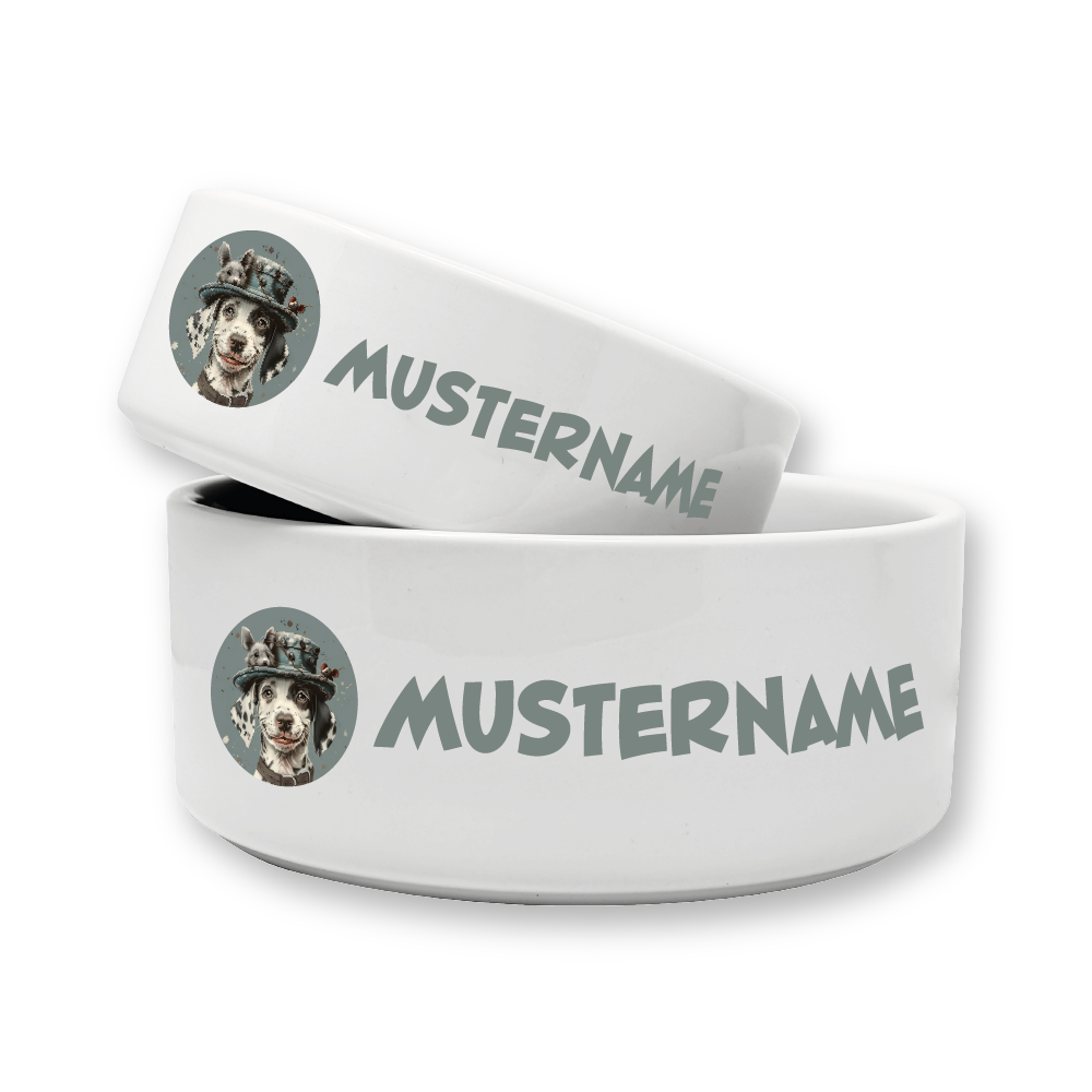 Personalisierbarer "Ignatz" Futternapf