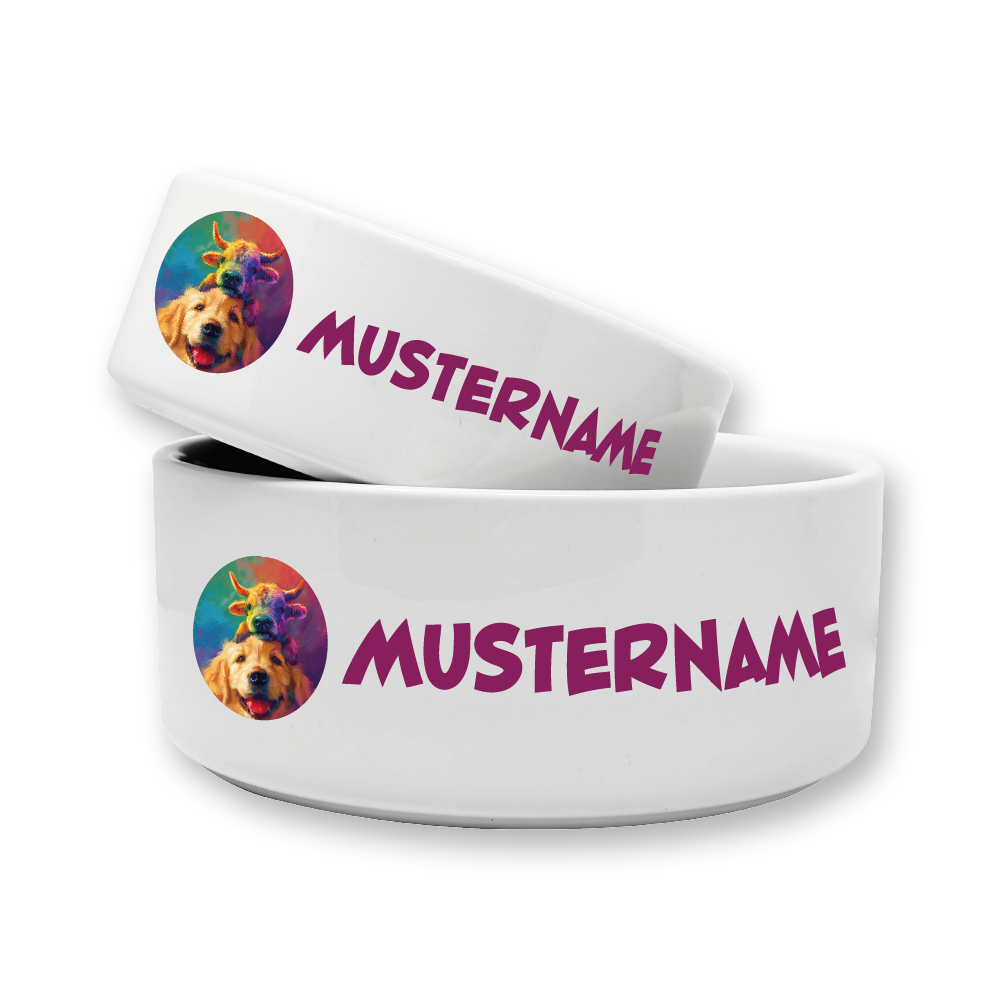 Personalisierbarer "Paul" Futternapf