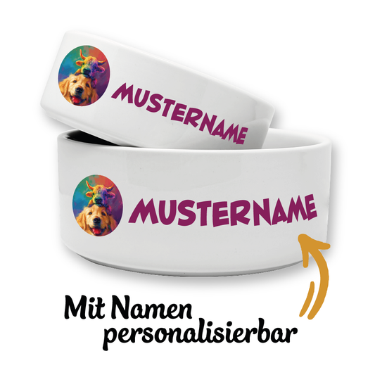 Personalisierbarer "Paul" Futternapf