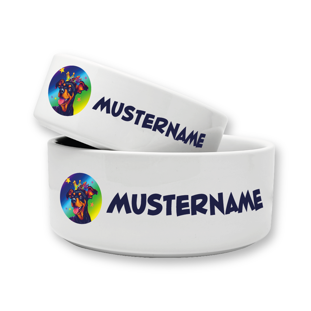 Personalisierbarer "Prince" Futternapf