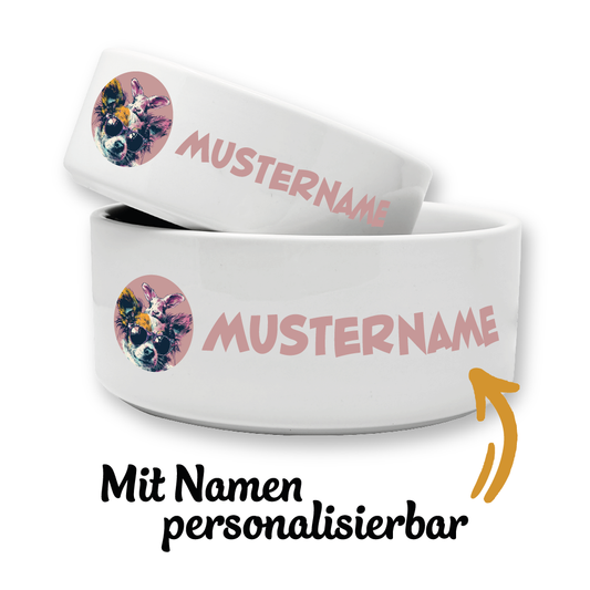 Personalisierbarer "Rambo" Futternapf