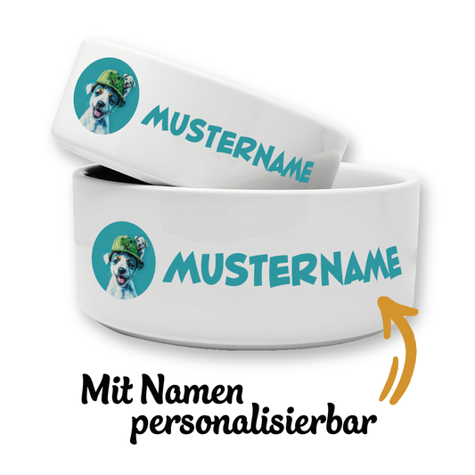 Personalisierbarer "Rudi" Futternapf