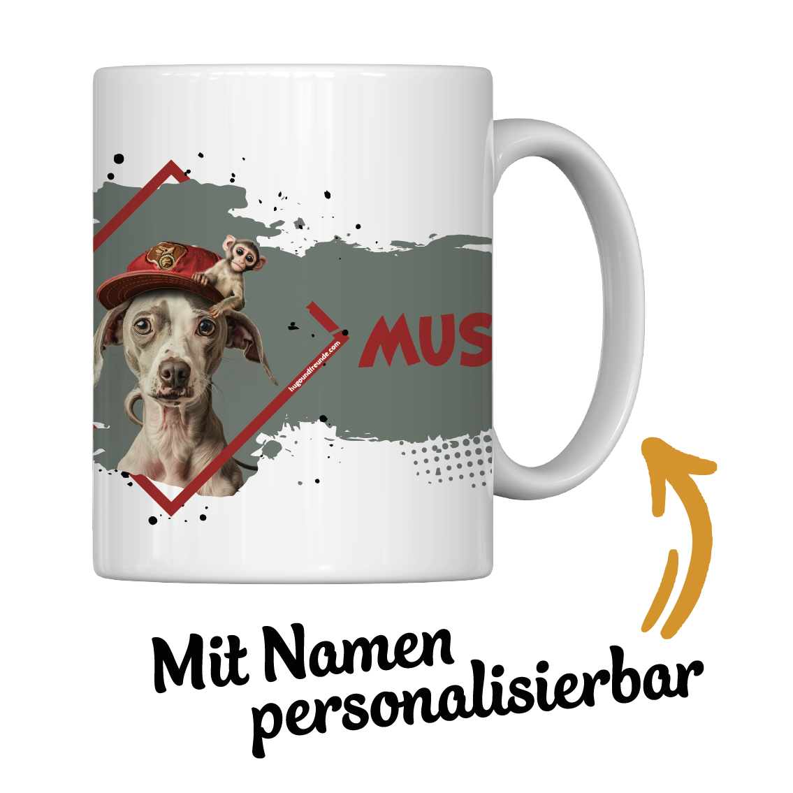 Personalisierbare "Dobby" Tasse