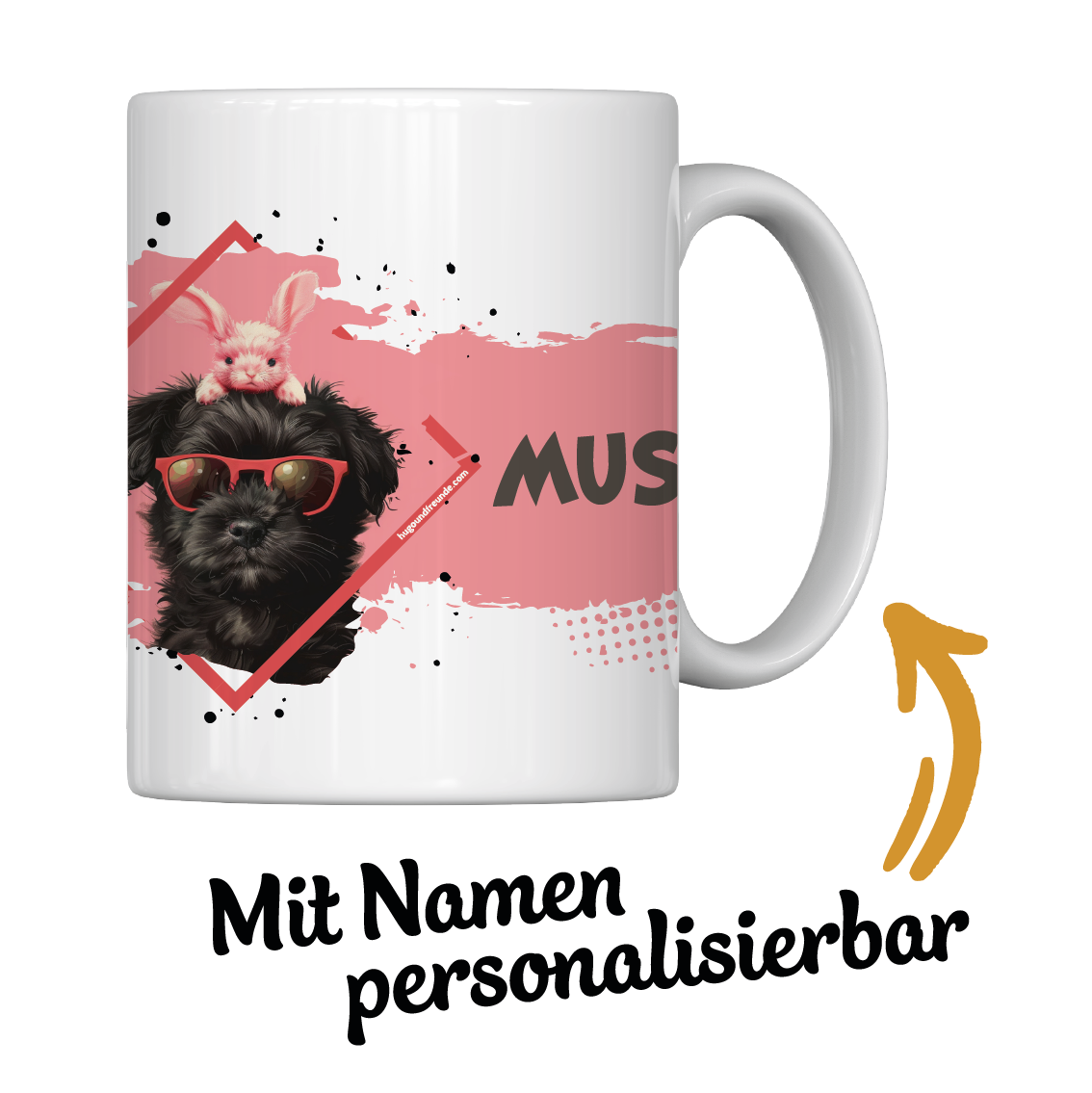 Personalisierbare "Hildegard" Tasse