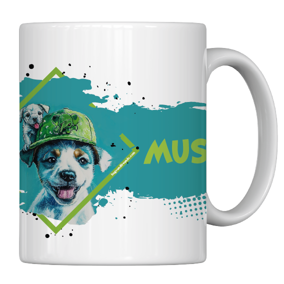 Personalisierbare "Rudi" Tasse